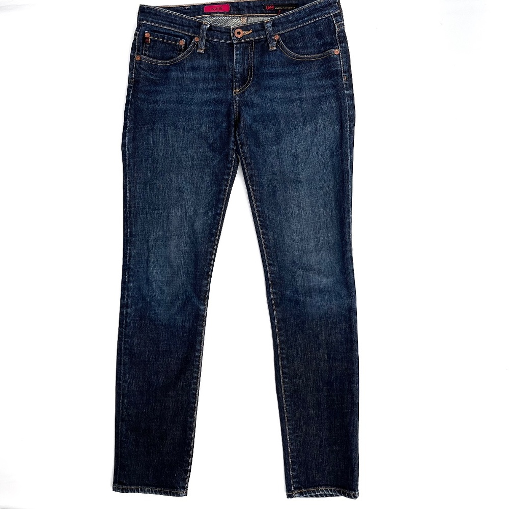 Adriano Goldschmied AG The Stilt Dark Wash Jeans 28